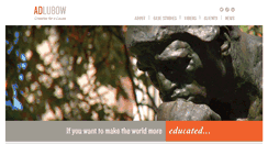 Desktop Screenshot of adlubow.com